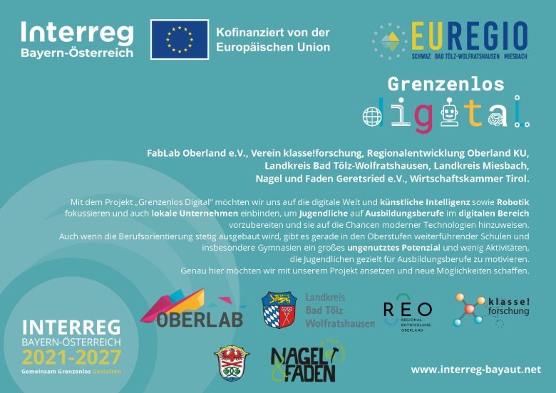Poster INTERREG - Digital without borders Poster INTERREG - Digital without borders
