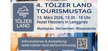 Ausschnitt Plakat Tourismustag dekorativ