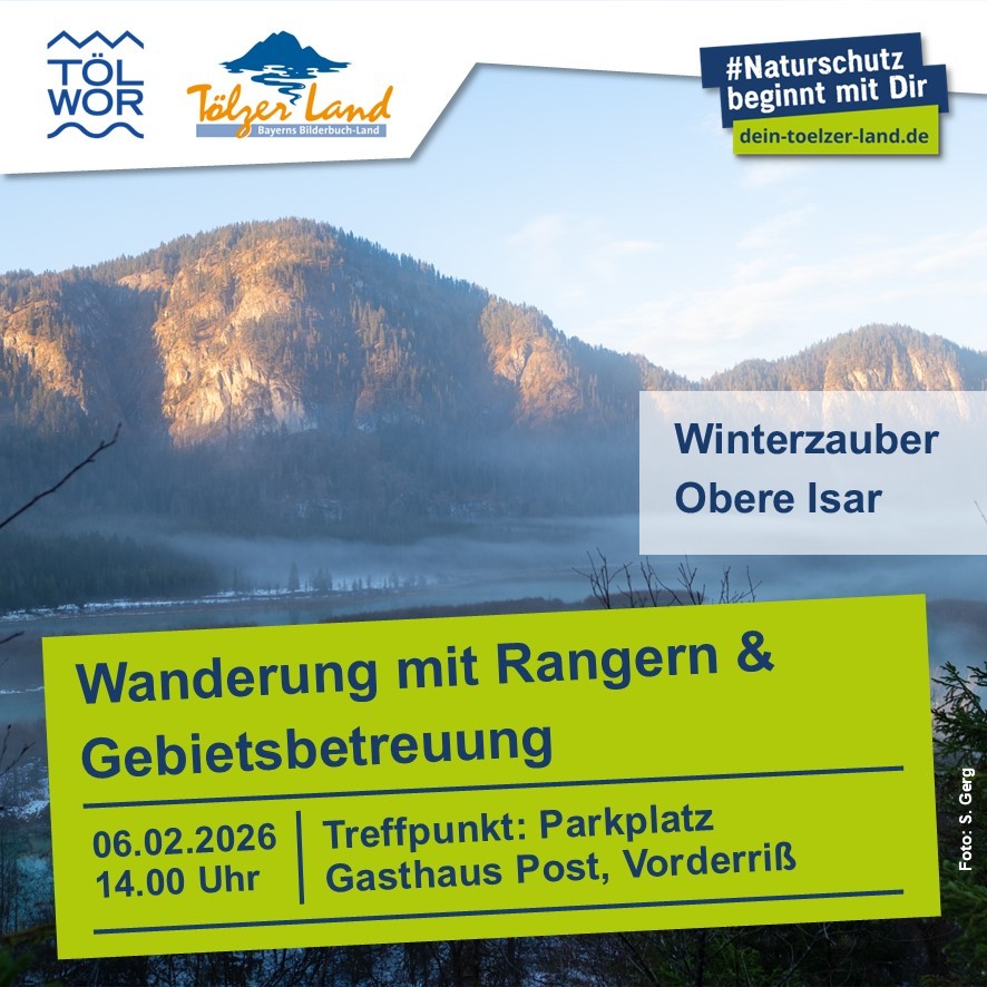 Plakat zur Wanderung am 6.2.2026 dekorativ