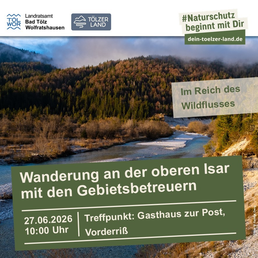 Plakat zur Rangerwanderung am 27.06.2026