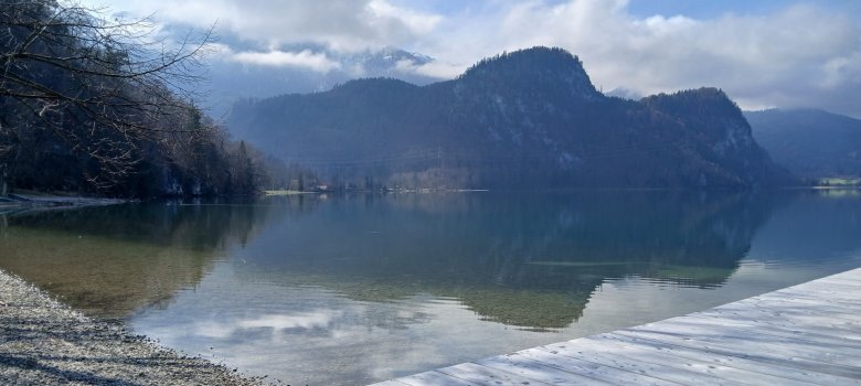 Kochelsee nähe Campingplatz Kesselberg