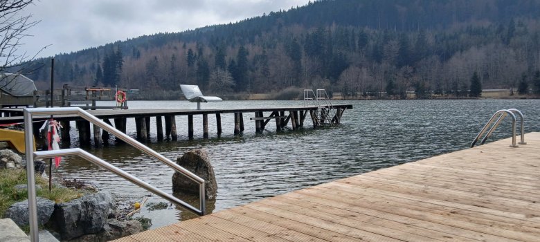 Stallauer Weiher beim Campingplatz