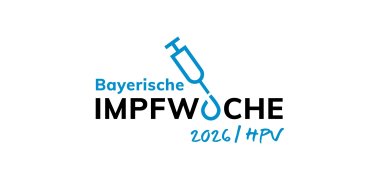 Logo Bayerische Impfwoche dekorativ